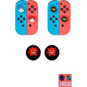 Resim Beboncool Nintendo Switch/switch Oled/switch Lite Yükseltici Analog Koruyucu Silikon Pad 