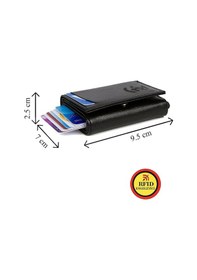 Resim Newish Polo Erkek Mekanizmalı Kartlık Ve Cüzdan New145 - Siyah 