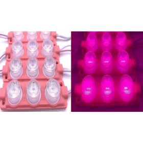 Resim Tawitec Mercek LED 3 Watt - 12 Volt – Direk Güçlü Işık - Kendinden Yapışkanlı - 10 Adet 