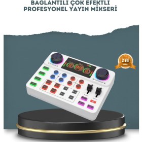 Resim Hobilinka Gürültü Engelleme Özellikli Canlı Yayın Ses Kartı 
