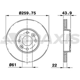 Resim On Fren Disk Aynasi Havali Micra K12 03>10 Note 06>12 Clio Iii 06>10 Modus 04> 260X4 