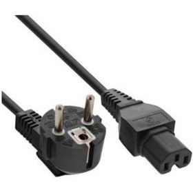 Resim 1.8 Metre Oluklu Power Kablo C15 Power Kablo 3x0.75 Mm Power Kablo 