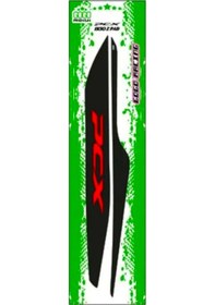 Resim Gogo Egzoz Tank Pad Siyah Kırmızı 010 Honda Pcx 