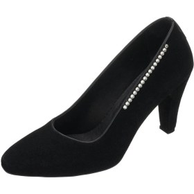 Resim Costo Shoes AYS7986 Siyah Süet Topuklu Özel Seri Kadın Stiletto 