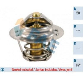 Resim FAE Mtxdpn Termostat Contasi Olan Nissan 89 Megane Clio Kangoo Laguna 1.4-1.6 16V 