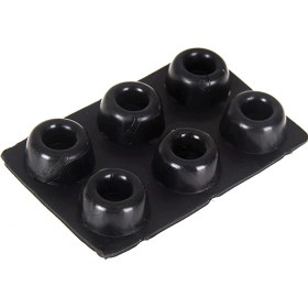 Resim Kapı Kulpu Çarpmasını Engelleyici Stoper 6 Lı Set 