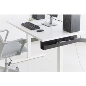 Resim Masa Altı Metal Kablo Yönetim Kanalı 60 Cm 