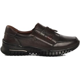 Resim Pepita Z006 Kadın Kahve Deri 36-40 Comfort Ayakkabı Kahve 