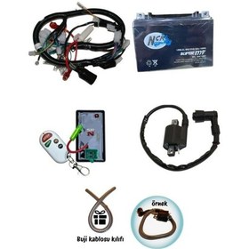 Resim Cg 4 Fiş Kesicili Cdı Beyin Kumandalı+tesisat+akü+bobin+buji Kablo Kılıfı 