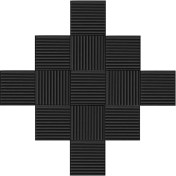 Resim Luenaarry 12'li Paket, Duvar Akustik Panelleri, 12 Inç x 12 Inç x 1 Inç (Yurt Dışından) 