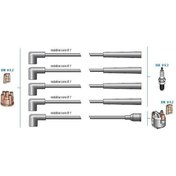 Resim Doduco 7750 Bujı Kablo Lada Samara Em Karburatorlu 