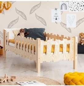 Resim Markaawm Markaawm Çam Yatak Montessori Bebek Ve Çocuk Karyolası Jüpiter 