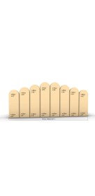 Resim Dukduk Store Döşemeli Yatak Başlığı 160CM Lik-8 Adet Panel 