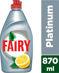 Resim Fairy Platinum Limon Kokulu Sıvı Bulaşık Deterjanı 870 ML 