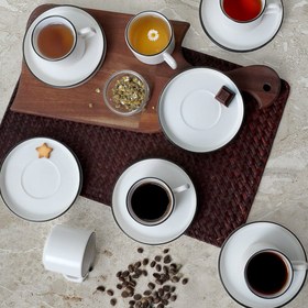 Resim Simply Stackable Çay Takımı 12 Parça 6 Kişilik 