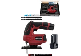 Resim Assur Profesyonel 12 V Çift Akülü Şarjlı Dekupaj Testere Makinesi 