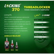 Resim Locking 370 Sıvı Conta 50 Ml 