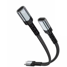 Resim Go Des GD-UC075 Type-C 2in1 Şarj ve Ses Kablosu - Gri 