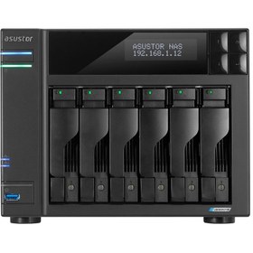 Resim Asustor Lockerstor 6 Gen2 – 6 Yuvalı 8 GB NAS Depolama Ünitesi AS6706T 
