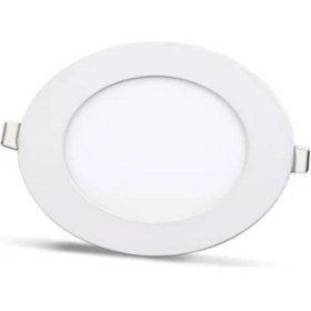Resim Hazar Led 6 Watt Sıva Altı Yuvarlak Slim LED Panel Beyaz 