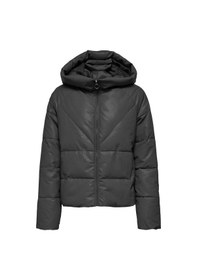 Resim Only Kadın Onlnewanja Kapüşonlu Mont 15297083 Siyah 