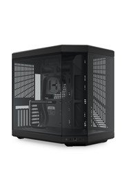 Resim Hyte Y70 Pitch Black Temperli Cam USB 3.2 E-Atx Dual Chamber Mid Tower Gaming Kasa (CS-HYTE-Y70-B) 