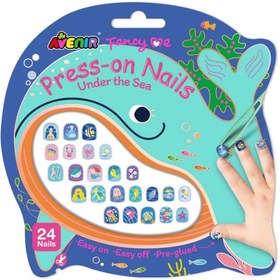 Resim Avenir Tırnak Çıkartmaları - Under the Sea 