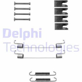 Resim DELPHI LY1335 Fren Pabuc Montaj Takimi ( Nissan:Note 06-12 / Renault:Clio III 06-/Toyota: Rav4 06- / Yaris Uyumlu 05-) (WK978411) 