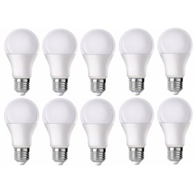 Resim Noas Led Noas - 9w - Beyaz - E27 - 10lu - Tasarruflu Led Ampul 