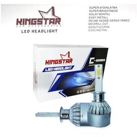 Resim Kingstar C Series Led Xenon Hb4 9006 8000K 