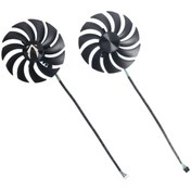 Resim Zotac 95mm Gaa8s2u 12v 0.45a Uyumlu Rtx3070 Fanı Oyun Rtx 3070 Amp Holo Lhr 