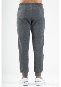 Resim Maraton Sportswear Regular Erkek Ribana Paça Basic Antrasit Melanj Eşofman Altı 21817-antrasit Melanj Antrasit Melanj 