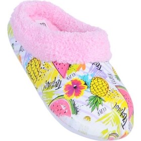 Resim Gezer 14501 Beyaz Kız Çocuk Düz Terlik Beyaz 