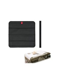 Resim Rv Sunroof Güneşlik Perdesi Gizlilik Koruması Katlanabilir Rv Delikleri Işıklık Yalıtım Kapağı 