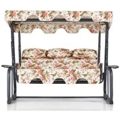 Resim Erinöz Vitis 3 Kişilik Bahçe Balkon Teras Salıncağı (419549951) Antrasit 