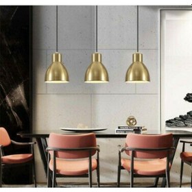 Resim Mylights Üçlü Masa Üstü Sarkit Mat Altin Taban 60Cm Siyah Kasa 