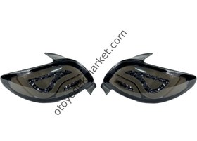 Resim Peugeot 206 İran Modeli Füme Mercedes Led Stop Takımı 