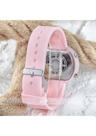 Resim Led Watch Toz Pembe Renk Dijital Bayan Yetişkin Kız Çocuk Kol Silikon Saati St-303560 