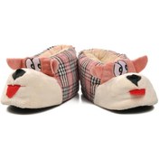 Resim Aspor Pembe Bej Kadın Panduf Köpekli Panduf Çok Renkli 