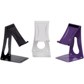 Resim VOLL BLUME Voll Violett (Beyaz) METAL Cep Telefon Tutucu ve Tablet Standı 