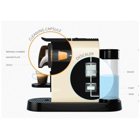 Resim Kafiltro Nespresso Uyumlu Kapsül Kahve Makinesi Temizleme Deterjanı, 5 gr, 5 Adet 
