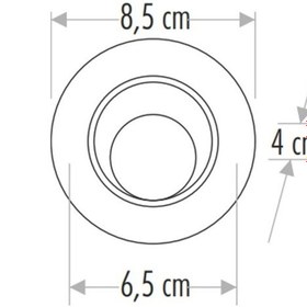 Resim Cata Akik Led Spot 7W Günışığı Ct-5252 
