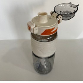 Resim Vagonlife Tkk Pipetli Tritan Matara T-1019 600 Ml Beyaz 