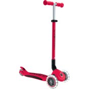 Resim Globber Elite Deluxe Işıklı Scooter - Kırmızı 