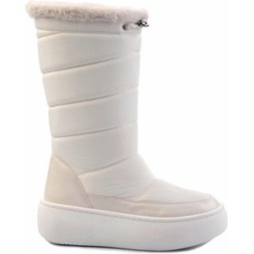 Resim Mat Ekru Kadın Bot & Bootie K02102011667 Ekru 