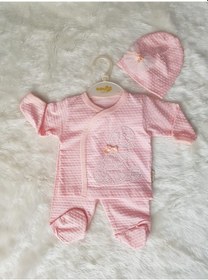 Resim Candysbebe Bebek 3 Lü Alt Üst Takım 