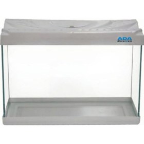 Resim Beyaz Plastik Çerçeveli Akvaryum 30x20x14 Cm 