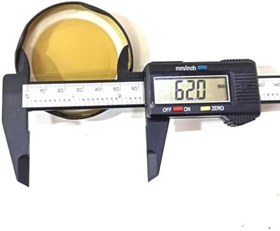 Resim 10 adet 66mm Dış Çap, 62mm İç Çap,64lük Cam Şişe Konserve Kavanoz Kapağı Silikonlu Küçük Metal Kapak 