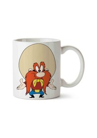 Resim Yosemite Sam Porselen Kupa Bardak Beyaz 