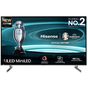 Resim Hisense 139.7 cm (55 inch) Ultra HD (4K) Mini LED Smart TV, 55U6N Pro, Charcoal Grey 